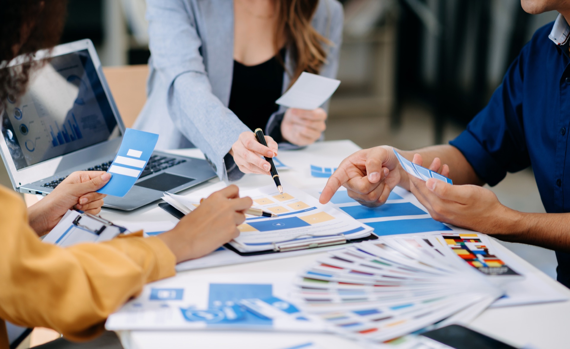 Strategic financial planning session